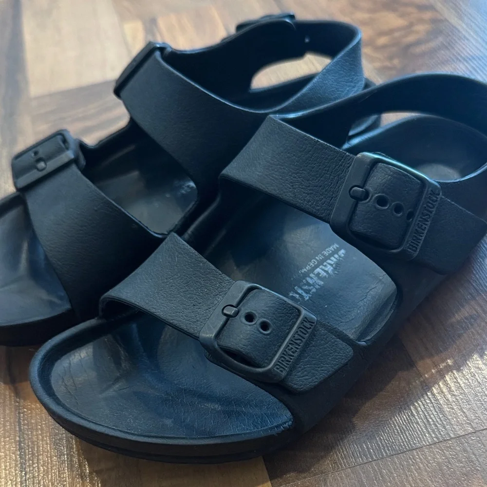 Birkenstock Black Double-Strap Sandals
